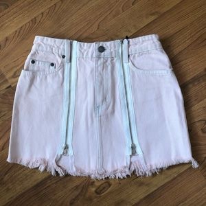 LF Carmar zip up skirt